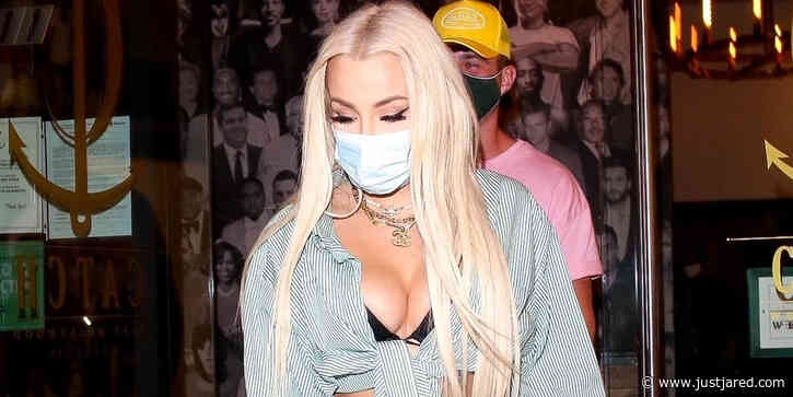 Tana Mongeau & Harry Jowsey Enjoy a Dinner Date in West Hollywood