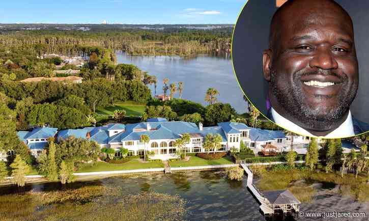 Shaquille O'Neal Is Selling His Massive Florida Mansion for $19.5 Million - Look Inside! (Photos)