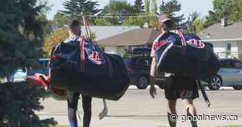 Hurricanes trio taking advantage of Lethbridge ice times - Global News