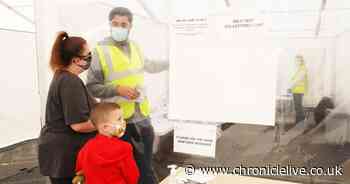 See what happens inside Newcastle's Covid-19 testing centre