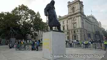 Teenager charged over Sir Winston Churchill statue graffiti