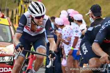 Mollema was onverstoorbaar, maar verlaat de Tour in een helikopter
