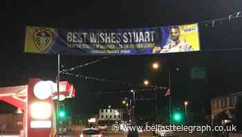 Banner tribute as Cookstown football hero hits the big time