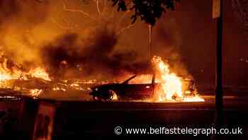 Firefighters battling converging blazes in US state of Oregon