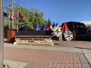 ‘These are tough days’: Edmonton Fire honour its fallen on anniversary of 9/11 - Edmonton Journal