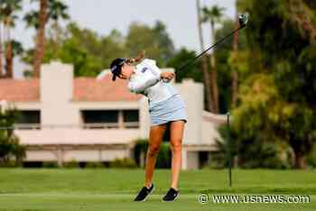 Korda Rides Hot Putter in the Desert to Early 36-Hole Lead