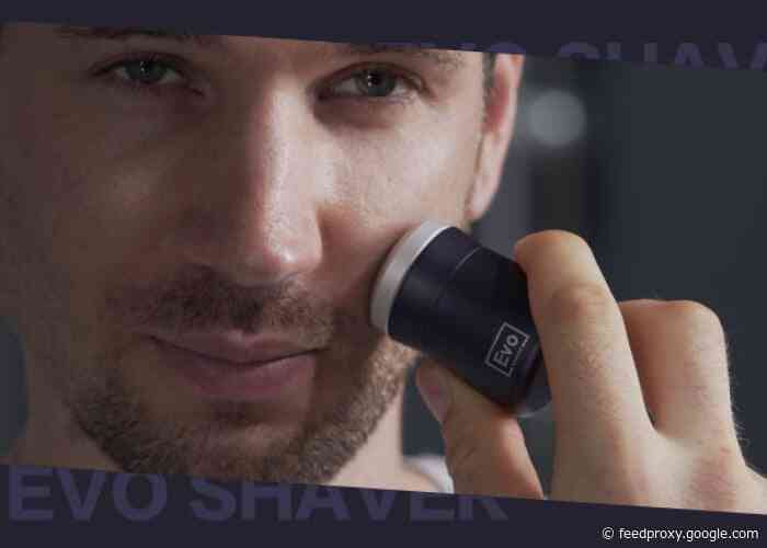 EVO SHAVER the worlds smallest travel electric shaver