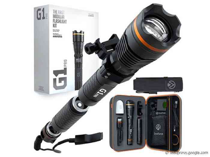 Save 30% on the DanForce G1: The World’s First Modular Flashlight Kit
