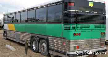 Former Saskatchewan Transportation Corporation bus up for sale