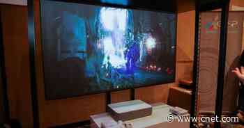 Save $150 on the amazing Vava 4K HDR ultra-short-throw projector     - CNET