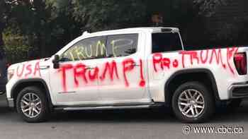 Vandalism of truck with Trump graffiti stuns Victoria family