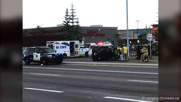 Woman injured in vehicle rollover