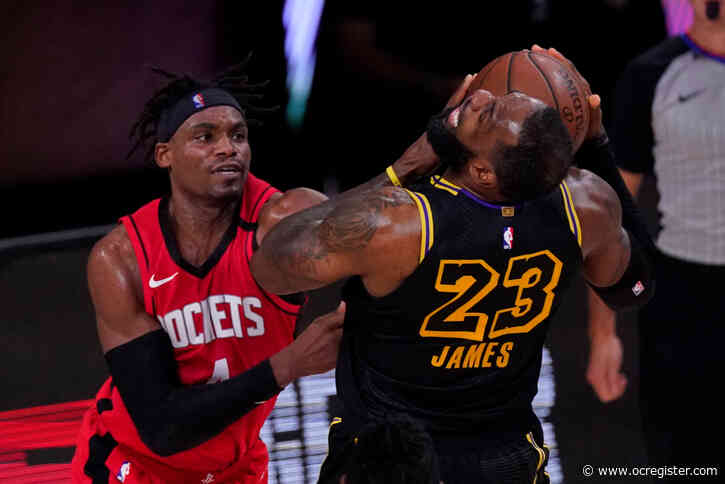 On eve of elimination game vs. Lakers, Houston guard Danuel House ejected from the NBA bubble