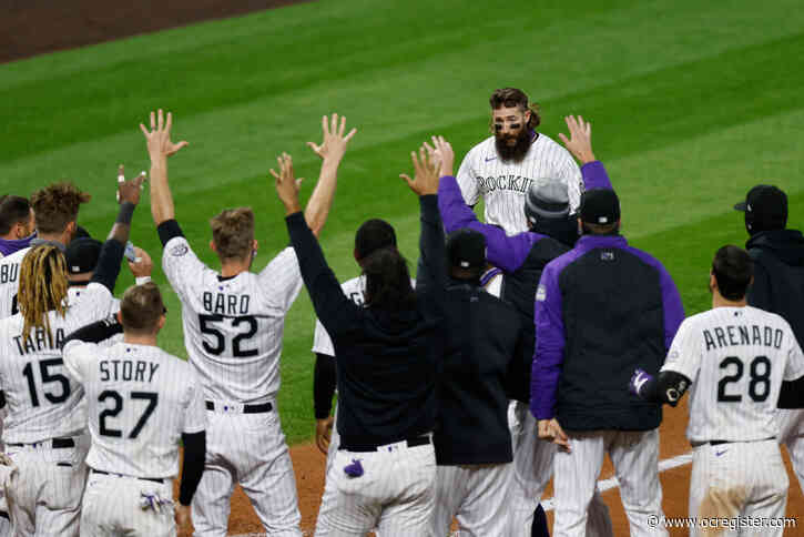 Angels blow lead in ninth and lose to Rockies on walk-off grand slam