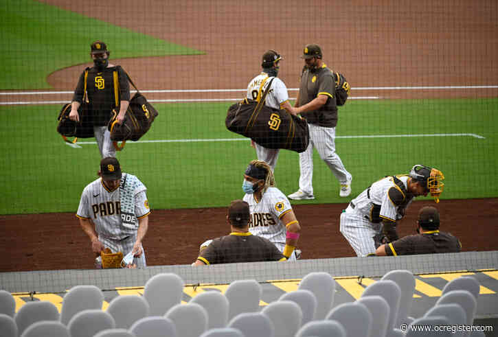 Padres have two games against Giants postponed due to positive coronavirus test