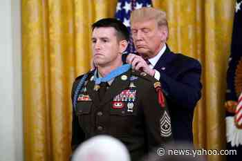 Soldier Awarded Medal of Honor on Anniversary of 9/11 Attacks That Inspired Him to Fight