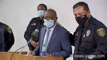 Mayor Turner near tears after video shown of officers shooting suicidal man