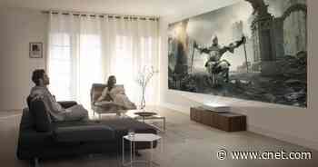 Samsung The Premiere is a 130-inch 4K TV powered by lasers, lenses, lumens     - CNET