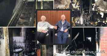 Pensioners flee home of 35 years as devastating blaze leaves them with nothing