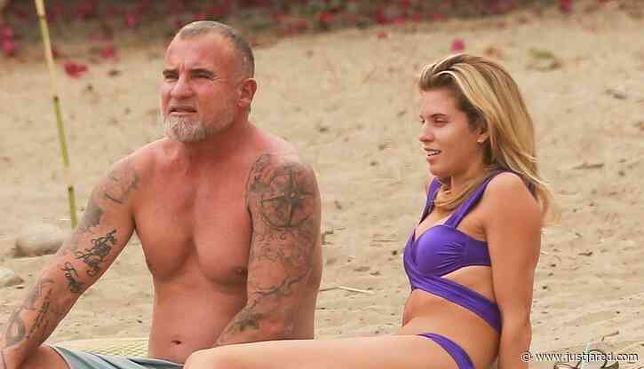 AnnaLynne McCord & Dominic Purcell Are Back Together, Flaunt PDA at the Beach!