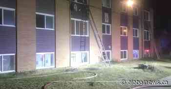 Saskatoon first responders rescue 3 people trapped in burning apartment