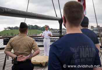 Baltimore Fleet Week commemorates Patriot Day with Oath of Enlistment aboard USS Constellation - DVIDS