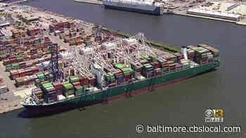Port Of Baltimore Getting $10M In Federal Funding To Improve Flood Mitigation Systems - CBS Baltimore