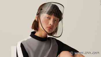 Louis Vuitton is releasing a face shield with golden studs to protect luxury buyers from coronavirus