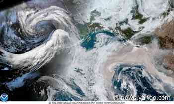 Here's What the Massive Amount of Smoke Created by West Coast Wildfires Looks Like From Space