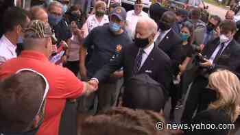 Joe Biden brings beer to fire station: I keep my promises