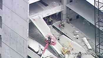 Workers rescued after ATL parking deck collapses