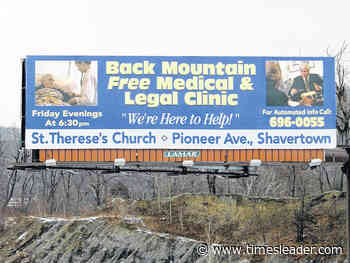Attorney announces closure of Back Mountain Free Medical and Legal Clinic - Wilkes Barre Times-Leader