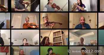 Richmond violinist featured as soloist in virtual medical-personnel orchestra - WWBT NBC12 News