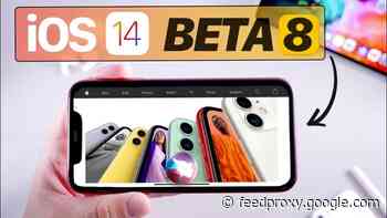 Here is another look at iOS 14 beta 8