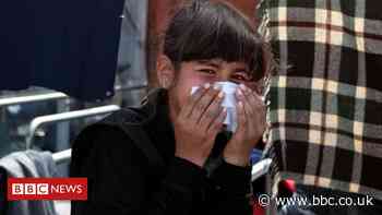 Moria migrants tear-gassed by Greek police in protest over new camp