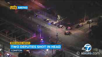 Two Los Angeles County sheriff's deputies shot in Compton ambush - LIVE