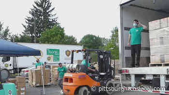 Lawrence Co. Church Holds Drive-Thru Food Distribution, Gives Away Thousands Of Pounds Of Food