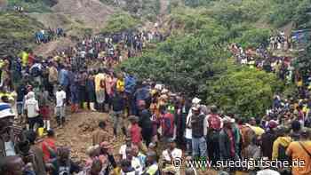 Trauer und Wut: Mindestens 50 Tote bei Minenunglück im Kongo - Süddeutsche Zeitung