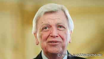 Bouffier erleichtert über Erhalt von Karstadt in Frankfurt - Süddeutsche Zeitung