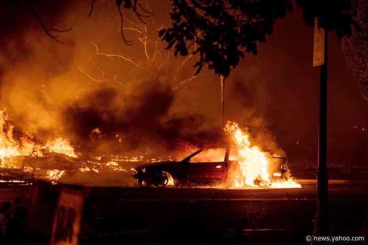Officials battle online misinformation along with wildfires