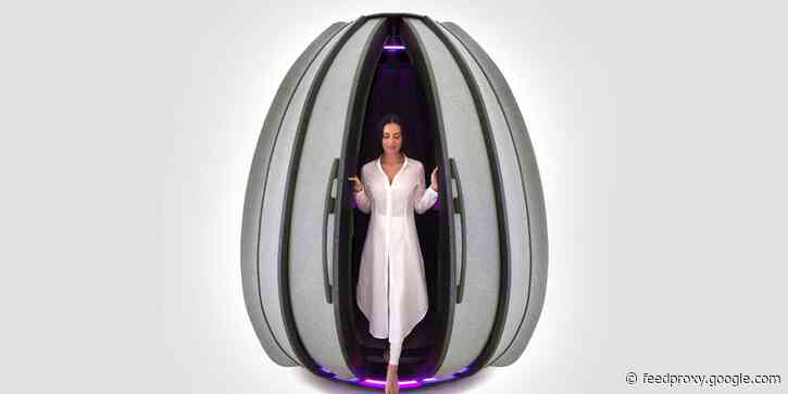 This $25,000 meditation pod that looks like an egg is designed be installed in offices and airports — here's how it works