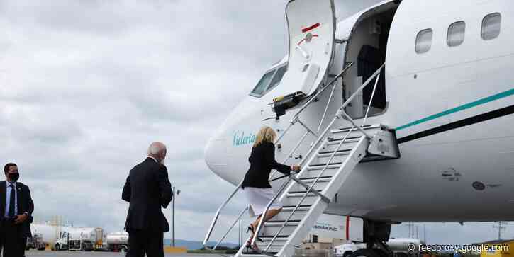 A photographer breached Joe Biden's security perimeter at a Pennsylvania airport