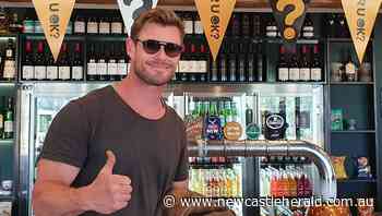 Chris Hemsworth drops in for lunch at Gundy - Newcastle Herald