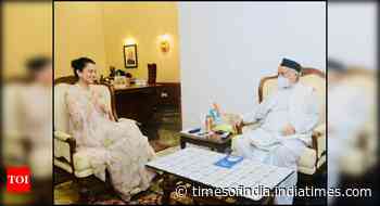 Kangana on meeting Maharashtra governor