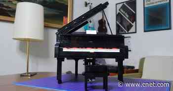 Lego Grand Piano is a beauty     - CNET