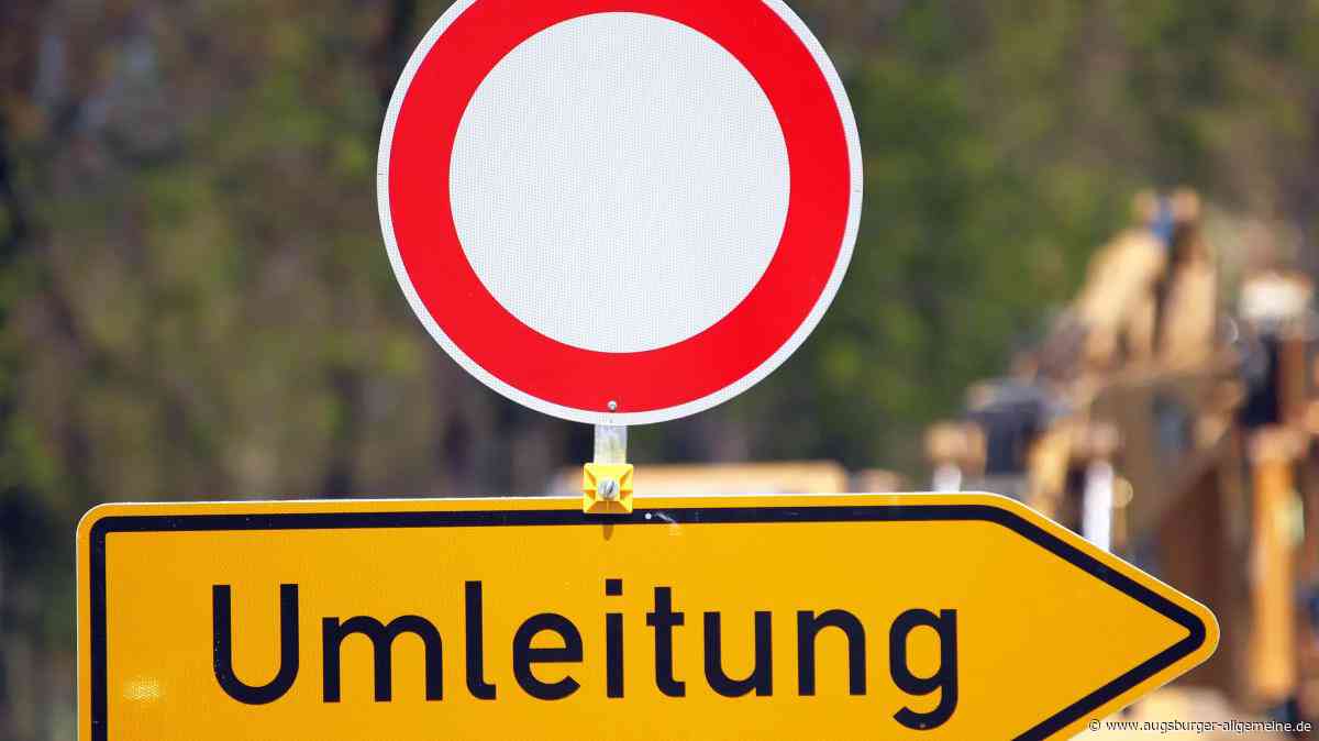 Die nächste Baustelle naht: Zwischen Kicklingen und Wertingen wird gesperrt - Augsburger Allgemeine