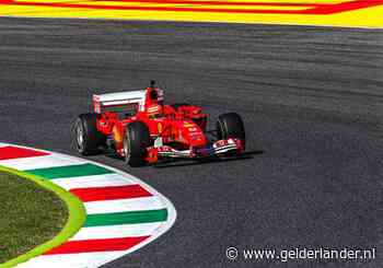 Mick Schumacher rijdt in Ferrari van vader Michael over Mugello: ‘Ging heel veel door me heen’