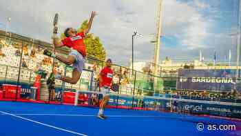 Un bolazo de Tello a Chingotto en el ojo marca los cuartos - AS