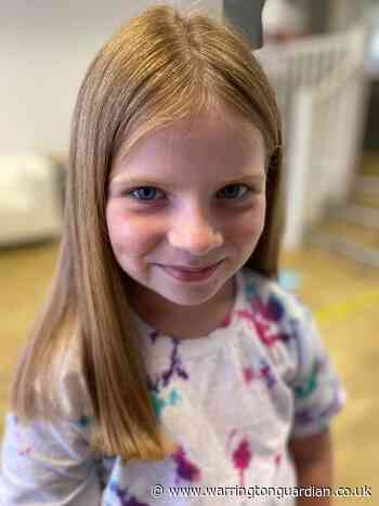 Girl has 18 inches cut off hair for Little Princess Trust - Warrington Guardian