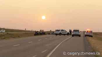 Police called to serious crash on Highway 3 in southern Alberta